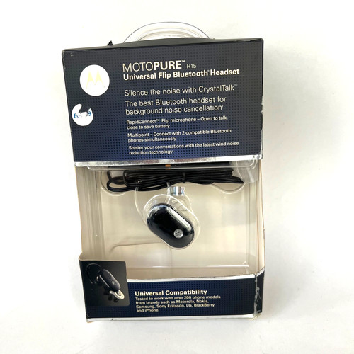 Motorola motopure h15 - motorola,