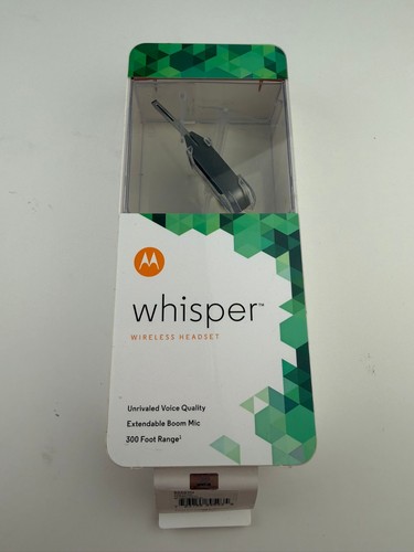 New motorola whisper wireless - new,